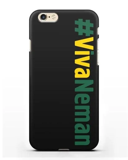 Чехол с надписью #VivaNeman силиконовый для iPhone 6