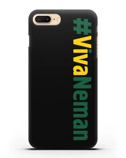 Чехол с надписью #VivaNeman силиконовый для iPhone 7 Plus