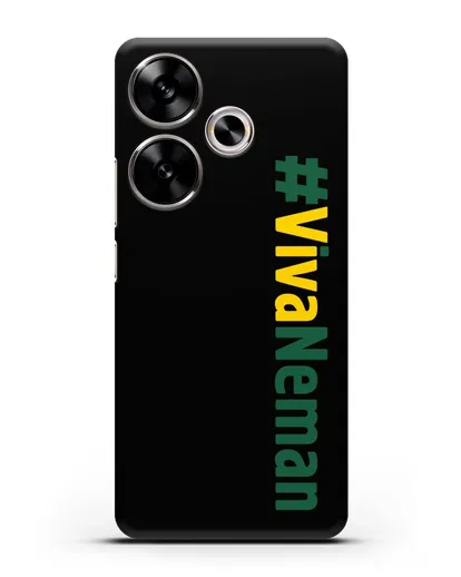 Чехол с надписью #VivaNeman силиконовый для Xiaomi Poco F6
