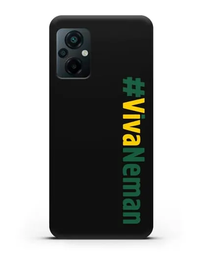 Чехол с надписью #VivaNeman силиконовый для Xiaomi Poco M5