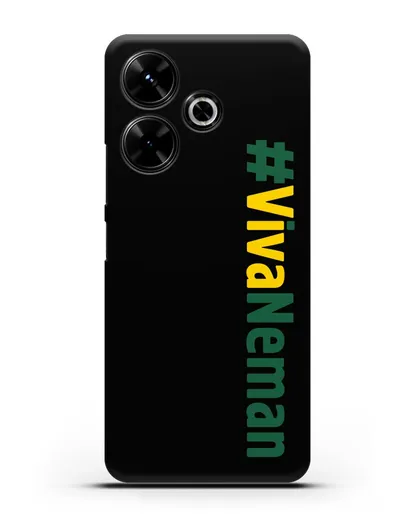 Чехол с надписью #VivaNeman силиконовый для Xiaomi Poco M6