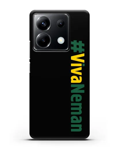 Чехол с надписью #VivaNeman силиконовый для Xiaomi Poco X6