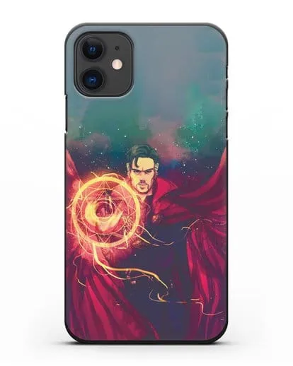 Чехол Иллюзионист Стрэндж (Strange) силиконовый для iPhone 11