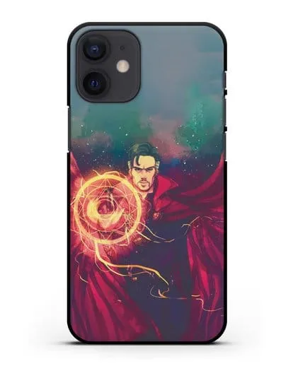 Чехол Иллюзионист Стрэндж (Strange) силиконовый для iPhone 12 mini