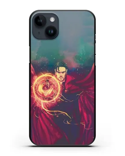 Чехол Иллюзионист Стрэндж (Strange) силиконовый для iPhone 14 Plus