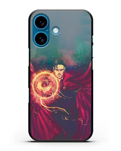 Чехол Иллюзионист Стрэндж (Strange) силиконовый для iPhone 16