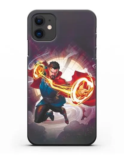Чехол Верховный маг Стрэндж (Strange) силиконовый для iPhone 11