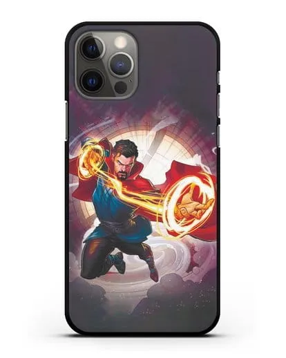 Чехол Верховный маг Стрэндж (Strange) силиконовый для iPhone 12 Pro