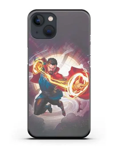 Чехол Верховный маг Стрэндж (Strange) силиконовый для iPhone 13