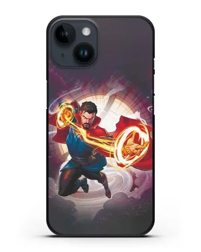 Чехол Верховный маг Стрэндж (Strange) силиконовый для iPhone 14