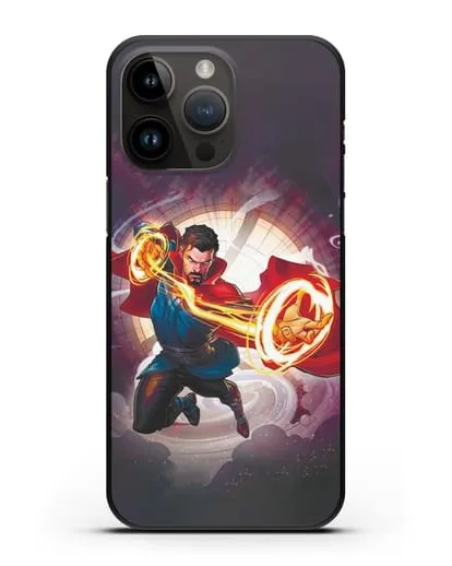 Чехол Верховный маг Стрэндж (Strange) силиконовый для iPhone 14 Pro Max