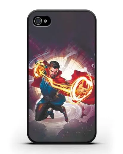 Чехол Верховный маг Стрэндж (Strange) силиконовый для iPhone 4/4s