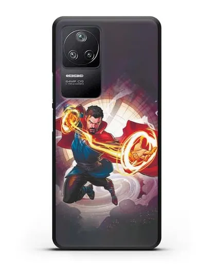 Чехол Верховный маг Стрэндж (Strange) силиконовый для Xiaomi Poco F4