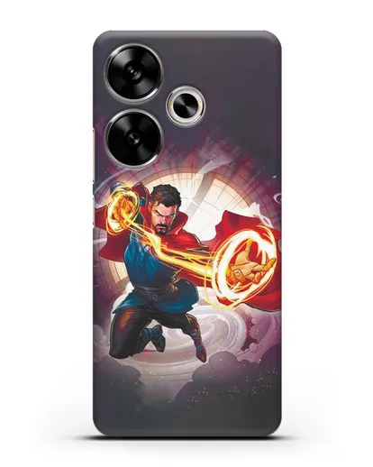 Чехол Верховный маг Стрэндж (Strange) силиконовый для Xiaomi Poco F6