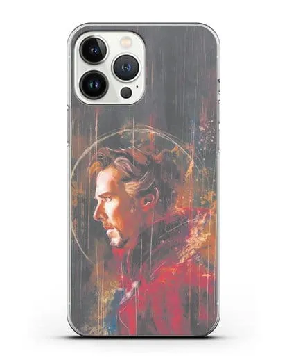 Чехол Доктор Стрэндж (Doctor Strange) силиконовый для iPhone 13 Pro Max
