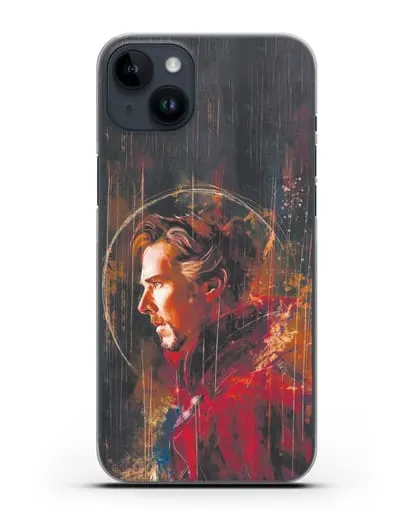 Чехол Доктор Стрэндж (Doctor Strange) силиконовый для iPhone 14 Plus
