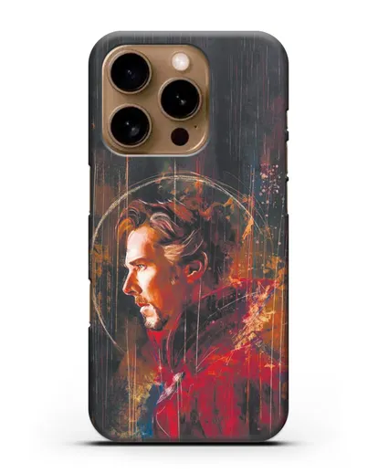 Чехол Доктор Стрэндж (Doctor Strange) силиконовый для iPhone 16 Pro
