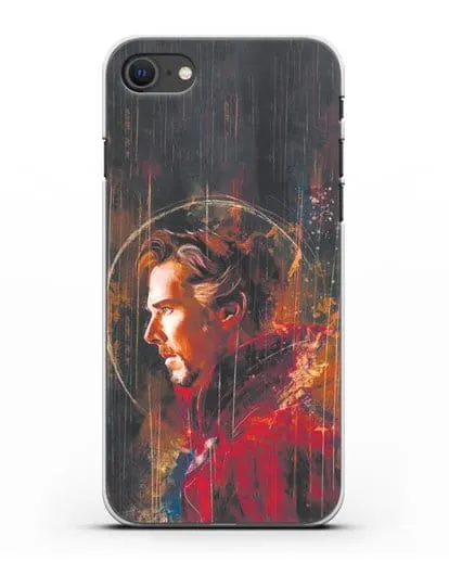 Чехол Доктор Стрэндж (Doctor Strange) силиконовый для iPhone SE 2020