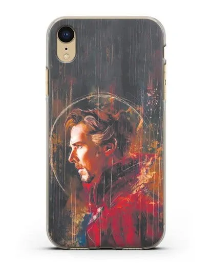 Чехол Доктор Стрэндж (Doctor Strange) силиконовый для iPhone XR