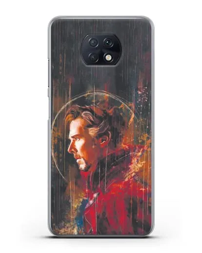 Чехол Доктор Стрэндж (Doctor Strange) силиконовый для Xiaomi Redmi Note 9T