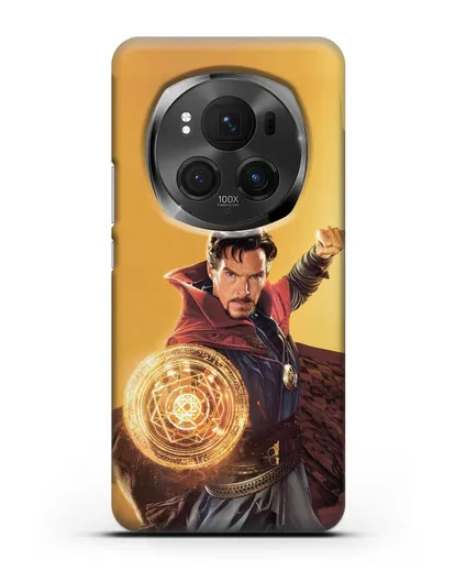 Чехол Доктор Стрэндж (Doctor Strange) колдует силиконовый для Honor Magic 6 Pro
