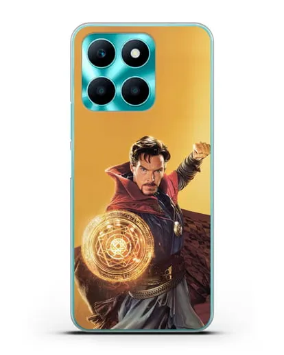 Чехол Доктор Стрэндж (Doctor Strange) колдует силиконовый для Honor X6a