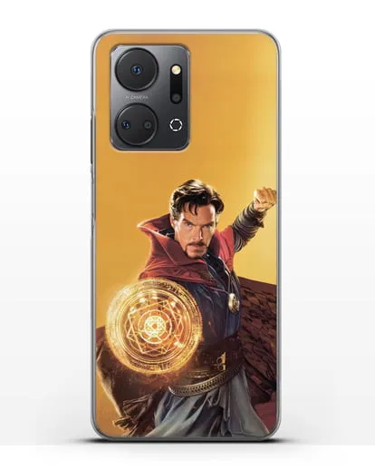Чехол Доктор Стрэндж (Doctor Strange) колдует силиконовый для Honor X7a