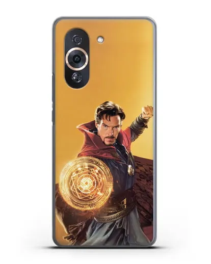 Чехол Доктор Стрэндж (Doctor Strange) колдует силиконовый для Huawei Nova 10 Pro
