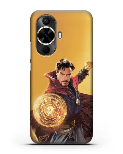 Чехол Доктор Стрэндж (Doctor Strange) колдует силиконовый для Huawei Nova 12s