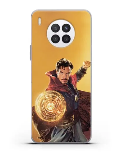 Чехол Доктор Стрэндж (Doctor Strange) колдует силиконовый для Huawei Nova 8i