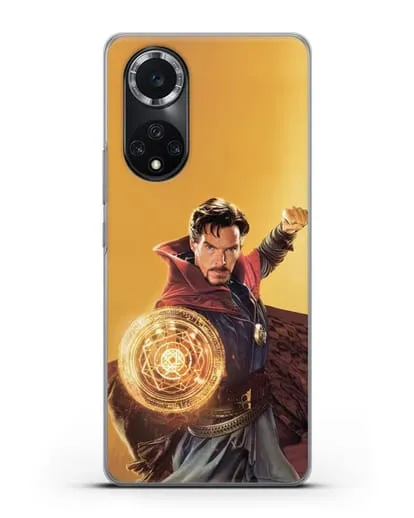 Чехол Доктор Стрэндж (Doctor Strange) колдует силиконовый для Huawei Nova 9