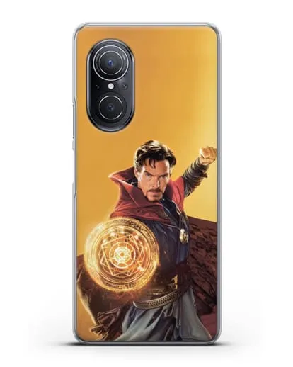 Чехол Доктор Стрэндж (Doctor Strange) колдует силиконовый для Huawei Nova 9 SE