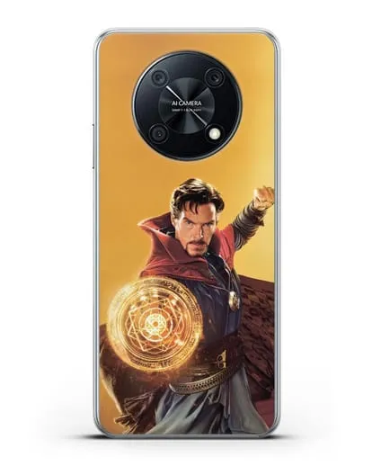 Чехол Доктор Стрэндж (Doctor Strange) колдует силиконовый для Huawei Nova Y90