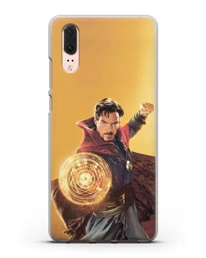 Чехол Доктор Стрэндж (Doctor Strange) колдует силиконовый для Huawei P20