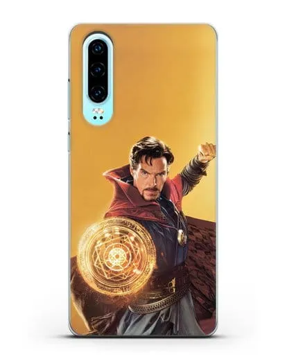 Чехол Доктор Стрэндж (Doctor Strange) колдует силиконовый для Huawei P30
