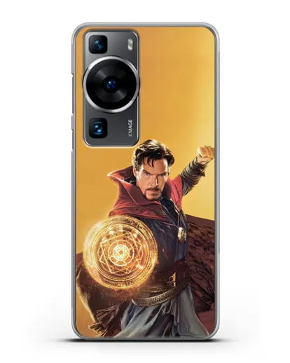 Чехол Доктор Стрэндж (Doctor Strange) колдует силиконовый для Huawei P60