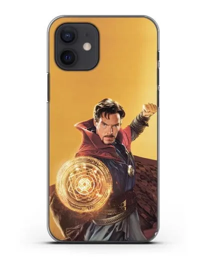 Чехол Доктор Стрэндж (Doctor Strange) колдует силиконовый для iPhone 12