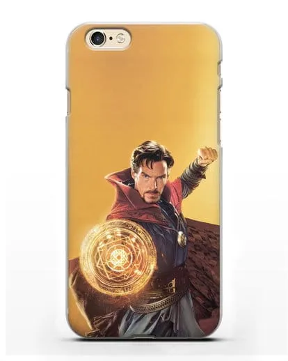 Чехол Доктор Стрэндж (Doctor Strange) колдует силиконовый для iPhone 6s