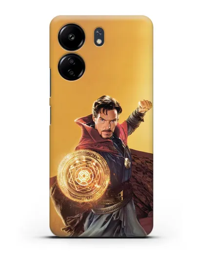 Чехол Доктор Стрэндж (Doctor Strange) колдует силиконовый для Xiaomi Poco C65
