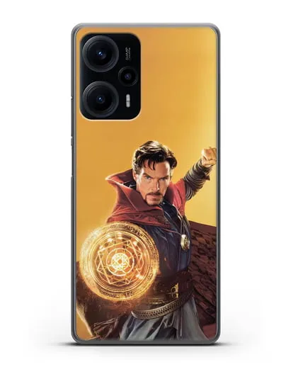 Чехол Доктор Стрэндж (Doctor Strange) колдует силиконовый для Xiaomi Poco F5