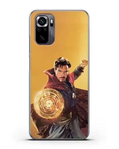Чехол Доктор Стрэндж (Doctor Strange) колдует силиконовый для Xiaomi Poco M5s