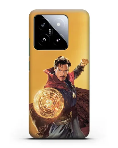 Чехол Доктор Стрэндж (Doctor Strange) колдует силиконовый для Xiaomi 14
