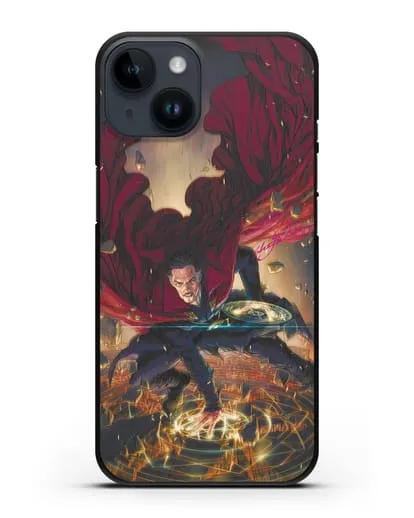 Чехол Разрушительный Доктор Стрэндж (Doctor Strange) силиконовый для iPhone 14