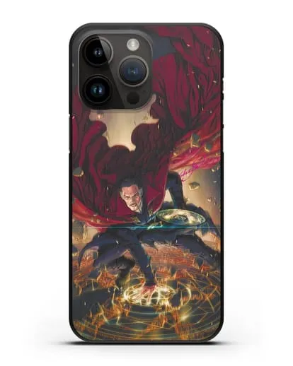 Чехол Разрушительный Доктор Стрэндж (Doctor Strange) силиконовый для iPhone 14 Pro Max