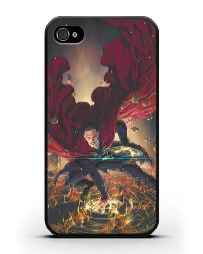 Чехол Разрушительный Доктор Стрэндж (Doctor Strange) силиконовый для iPhone 4/4s