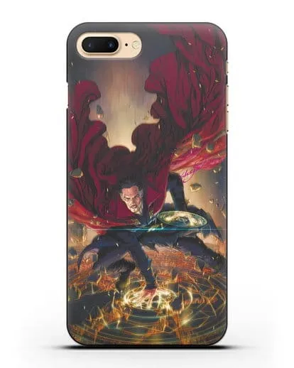 Чехол Разрушительный Доктор Стрэндж (Doctor Strange) силиконовый для iPhone 8 Plus