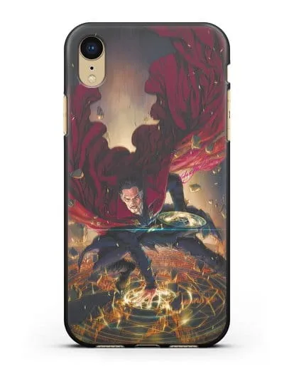 Чехол Разрушительный Доктор Стрэндж (Doctor Strange) силиконовый для iPhone XR