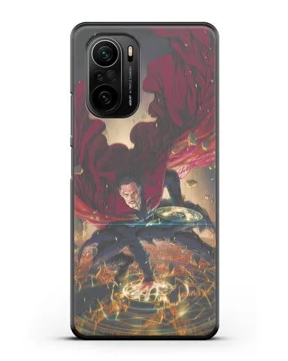 Чехол Разрушительный Доктор Стрэндж (Doctor Strange) силиконовый для Xiaomi Poco F3 Pro