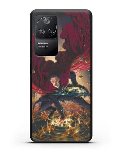 Чехол Разрушительный Доктор Стрэндж (Doctor Strange) силиконовый для Xiaomi Poco F4