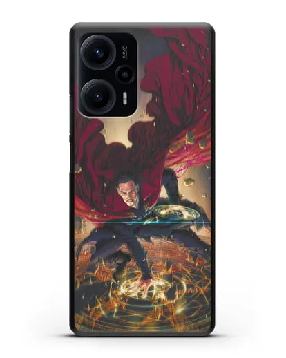 Чехол Разрушительный Доктор Стрэндж (Doctor Strange) силиконовый для Xiaomi Poco F5